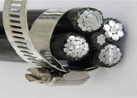 Cáp điện áp thấp BS 6622 5 lõi ABC Áo khoác PVC